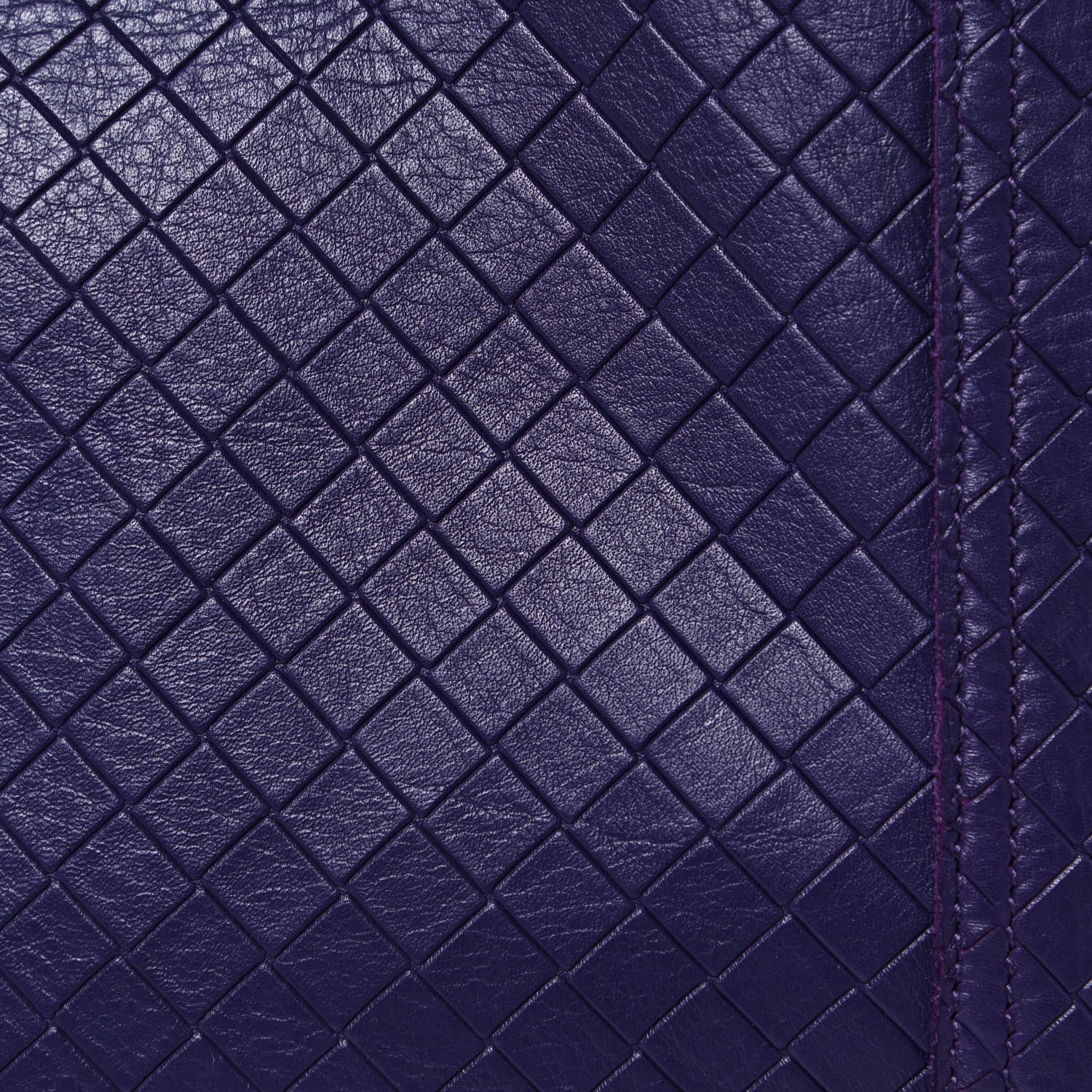 Bottega Veneta Calfskin Intrecciomirage Large Tote Purple 12 of 14