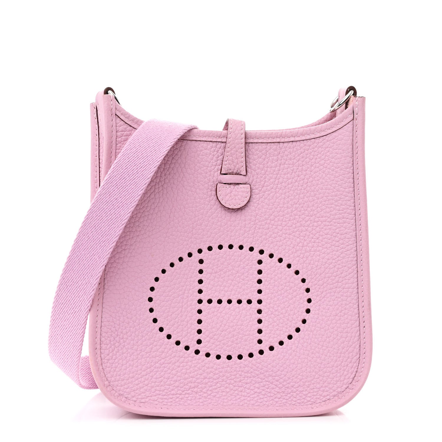 Hermes Taurillon Clemence Evelyne TPM Mauve Sylvestre 1 of 11