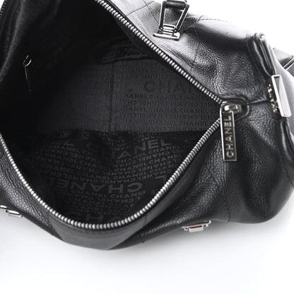 Chanel Caviar Square Stitched Large Tote Black 5 of 13