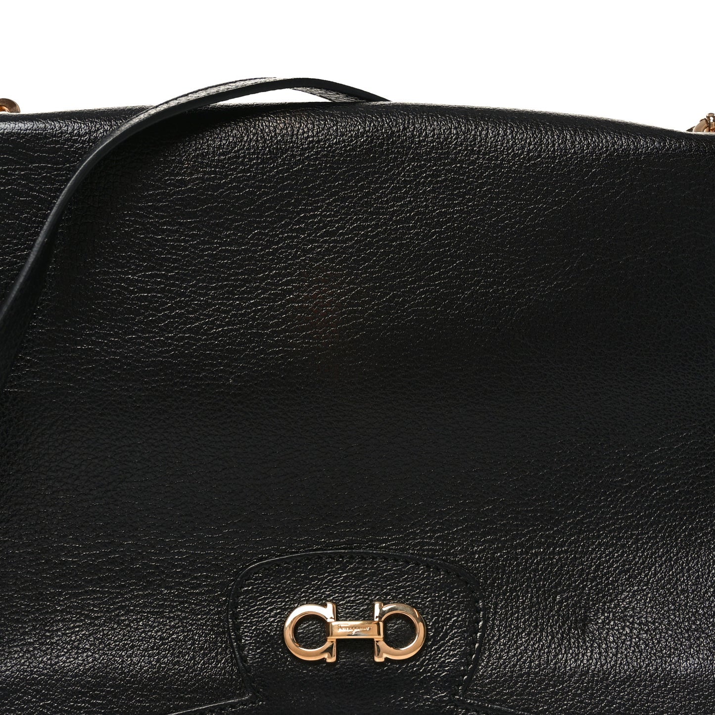 Buffalo Gancini Shoulder Bag Black