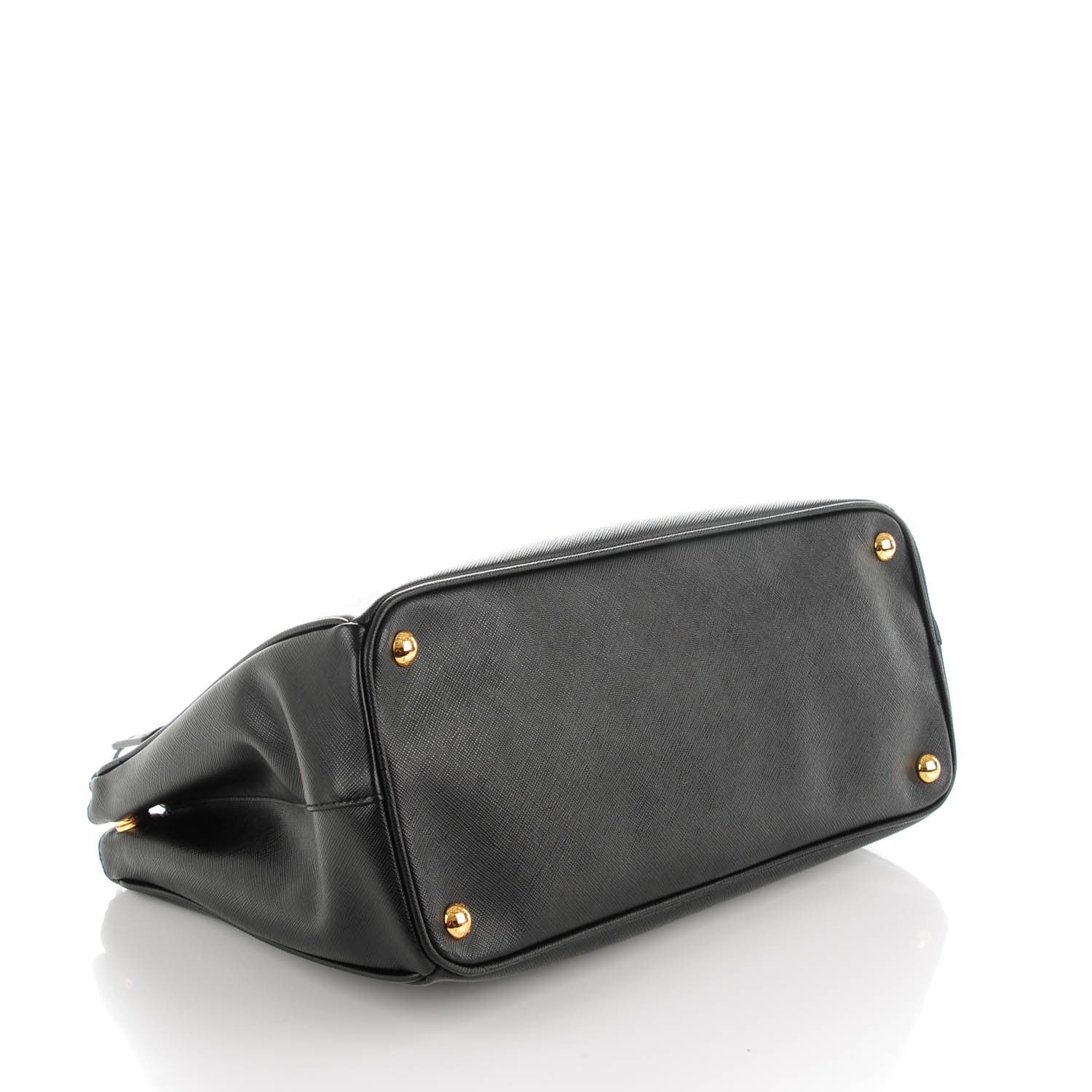 Prada Saffiano Medium Galleria Double Zip Tote Black 4 of 8
