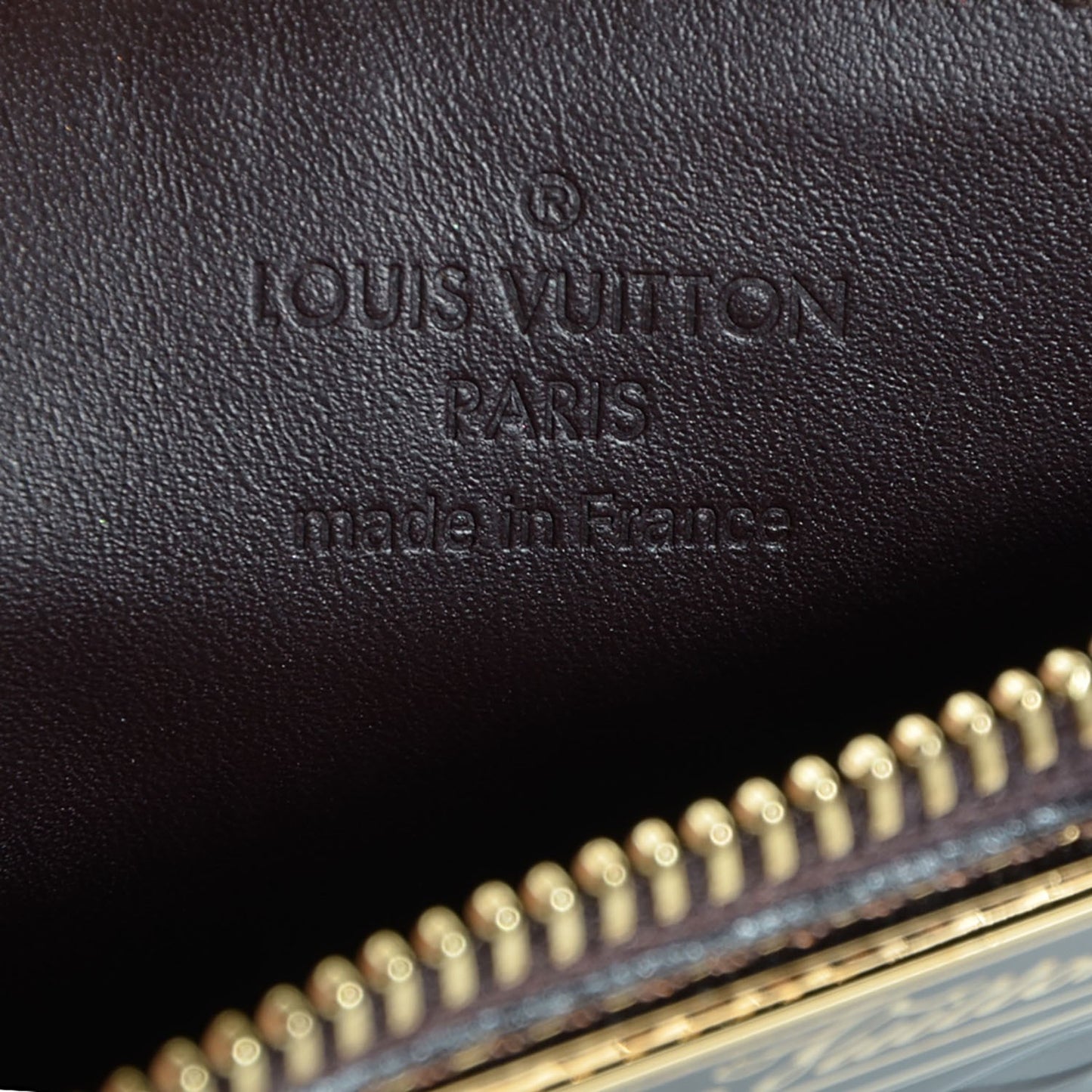Vernis Key Pouch Amarante