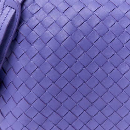 Bottega Veneta Nappa Intrecciato Nodini Crossbody Messenger Lavender 9 of 12