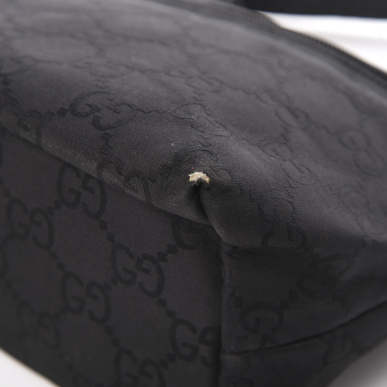 Gucci Nylon Monogram Small Hobo Black 10 of 15