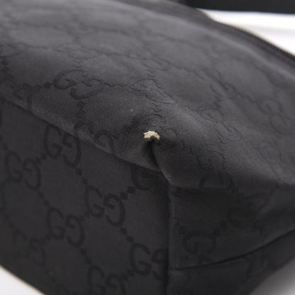 Gucci Nylon Monogram Small Hobo Black 10 of 15