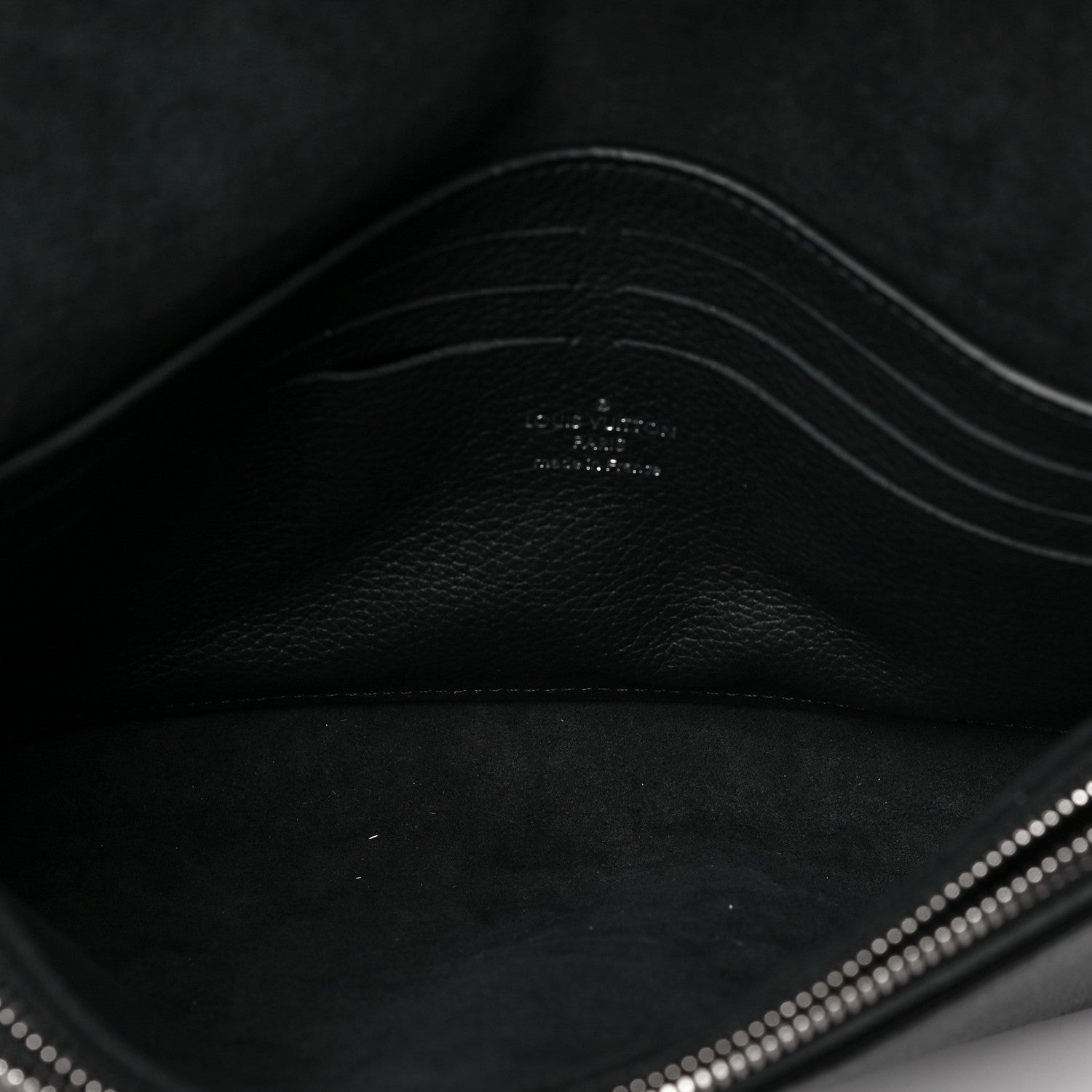 Louis Vuitton Soft Calfskin My Lockme Pochette Black 5 of 7