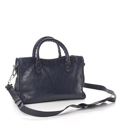 Balenciaga Agneau Classic Hardware S City Bleu Nuit Dark Sea 3 of 8