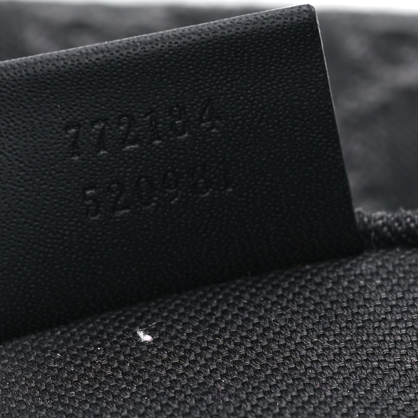 Denim Ophidia GG Monogram Large Tote Black Grey