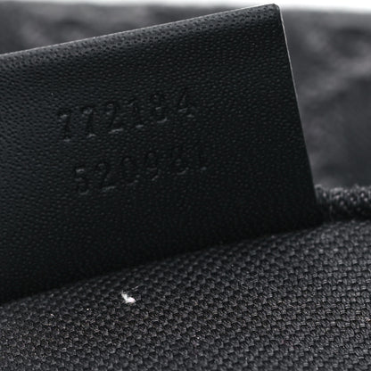 Gucci Denim Ophidia GG Monogram Large Tote Black Grey 8 of 13