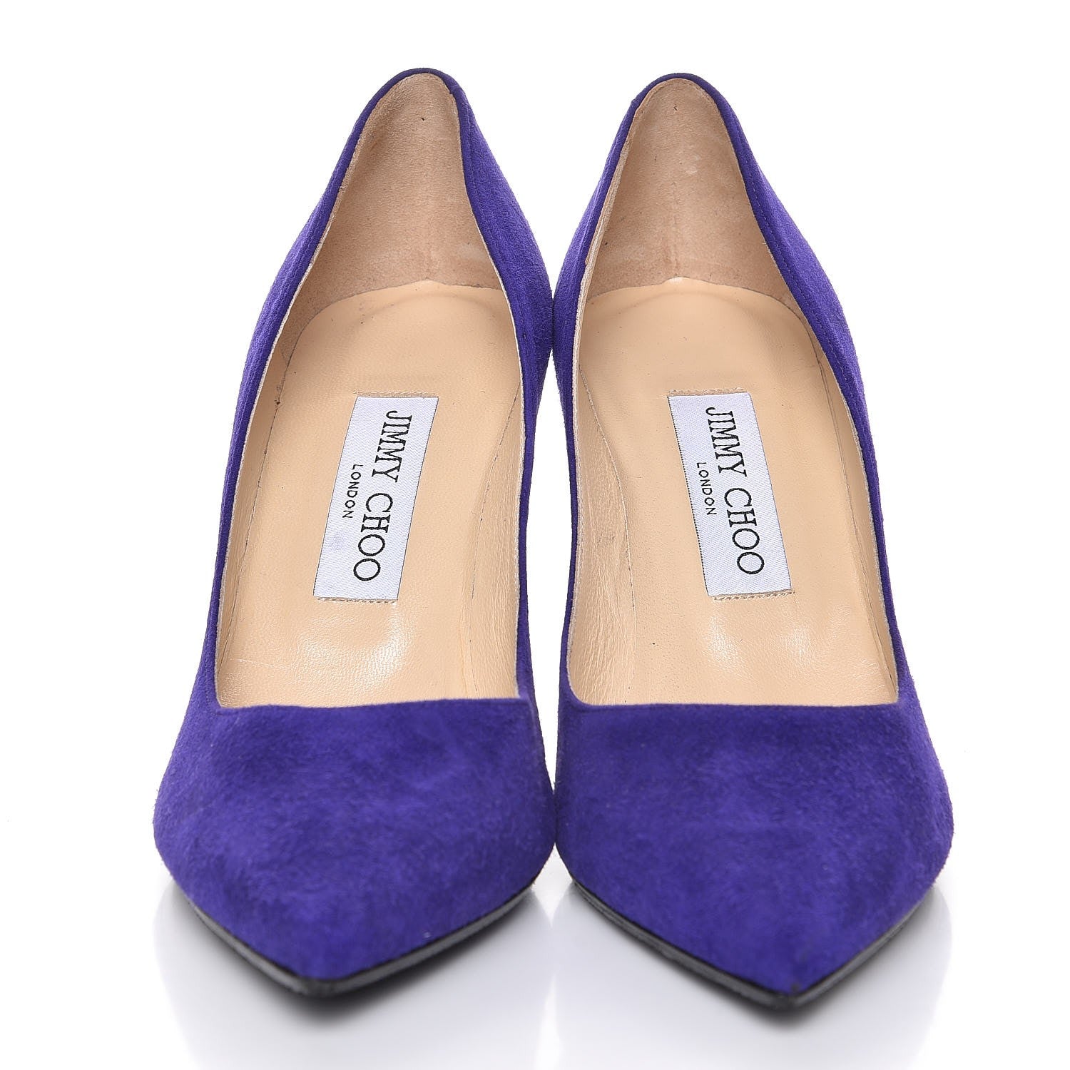 Jimmy Choo Suede Tish Pumps 37 Violet 2 of 13