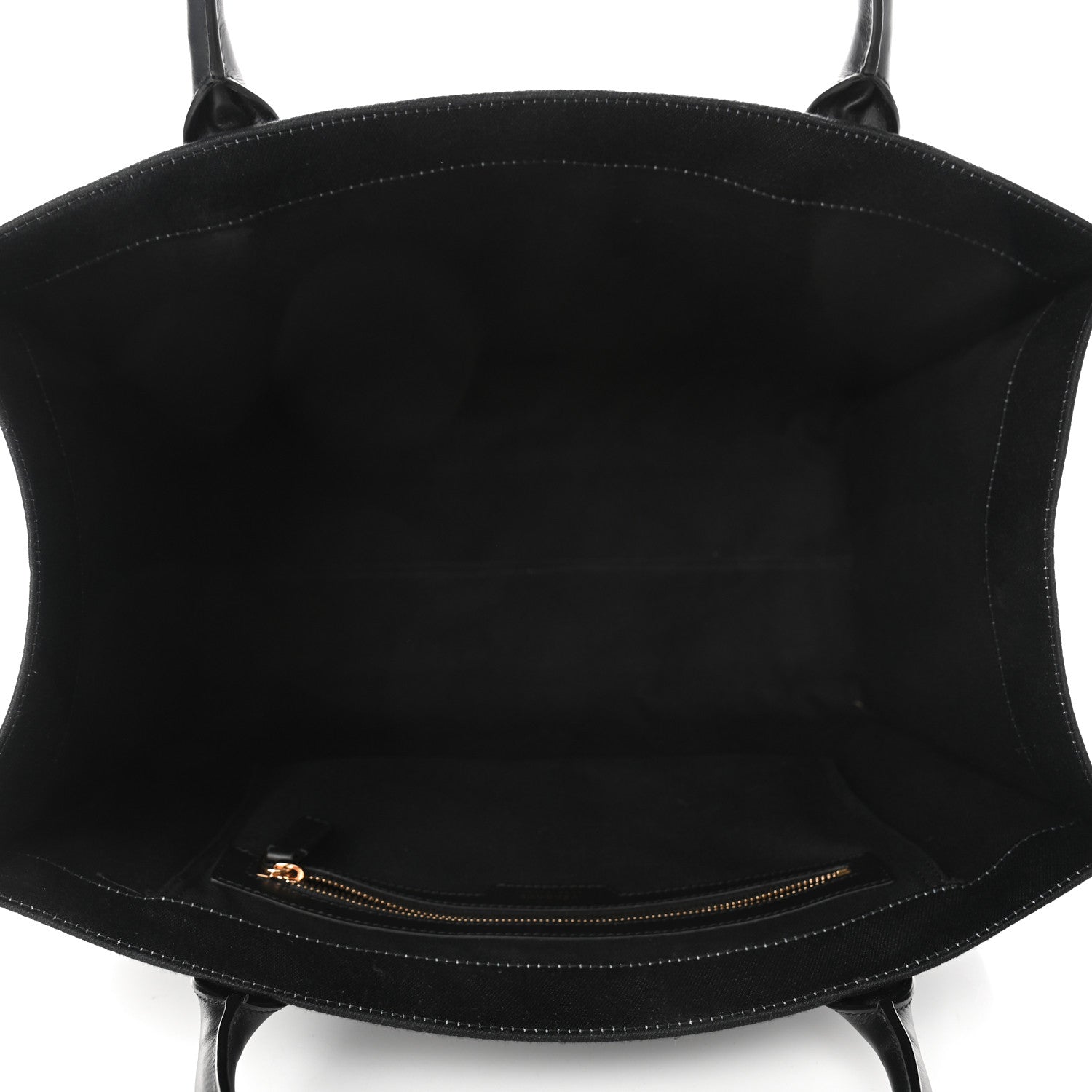 Versace Canvas Calfskin Large Medusa Pop Cabas Tote Black 4 of 4