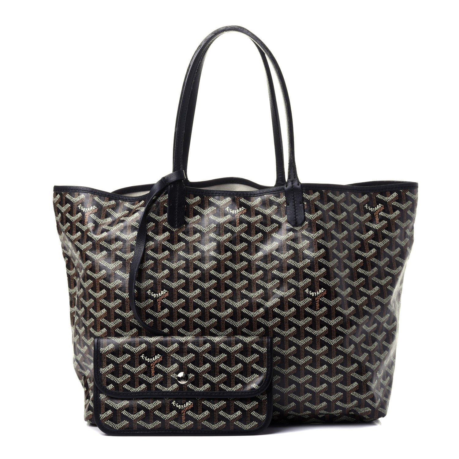 Goyard Goyardine Saint Louis PM Black 1 of 4