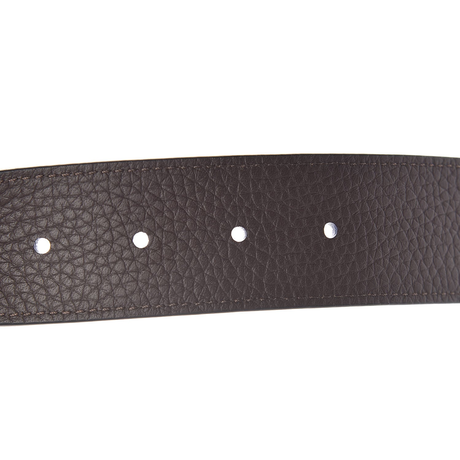 Louis Vuitton Taurillon Calfskin 40mm LV Initiales Reversible 90 36 Belt Blue 6 of 7