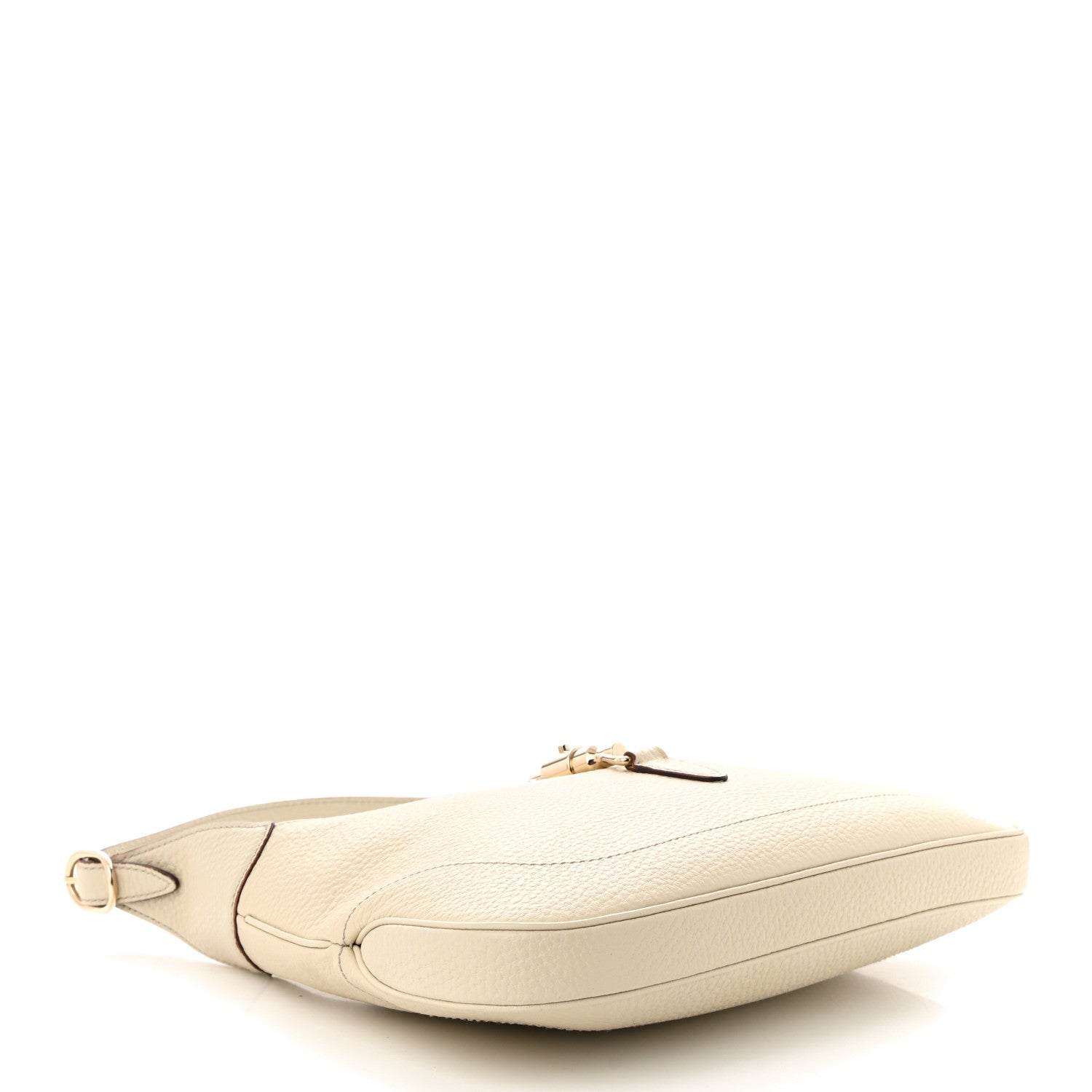 Gucci Calfskin Small Jackie O Hobo White 4 of 11