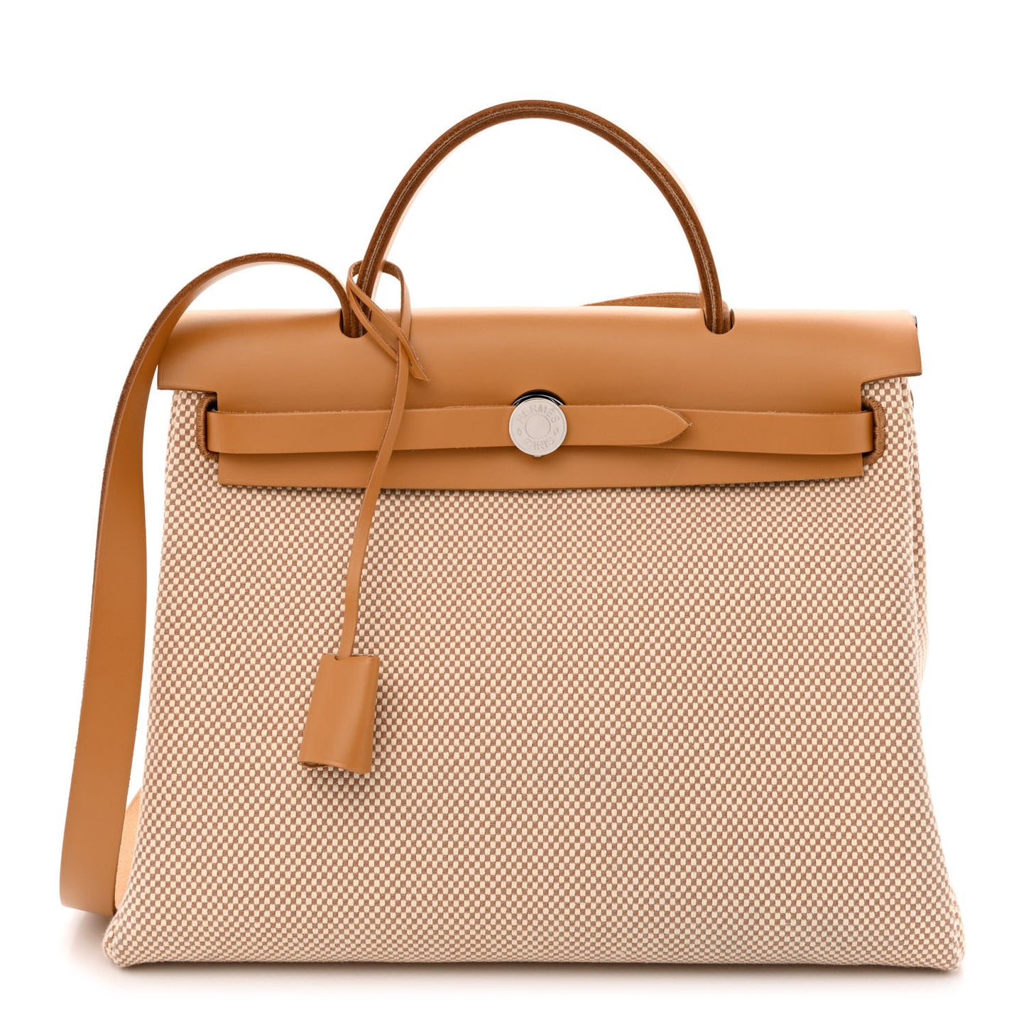 Vache Hunter Criss Viking Herbag Zip Retourne 31 PM Ecru Beige Naturel