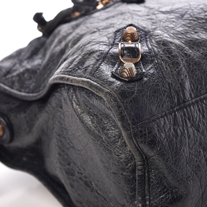 Balenciaga Agneau Giant 12 Rose Gold Hardware City Dark Night 10 of 16