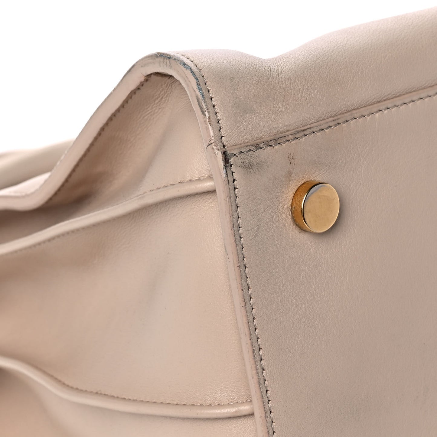 Calfskin Large Sac de Jour Carryall Nude Powder