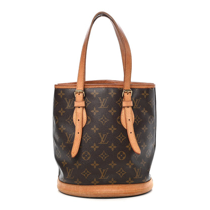 Louis Vuitton Monogram Petit Bucket 23 1 of 9