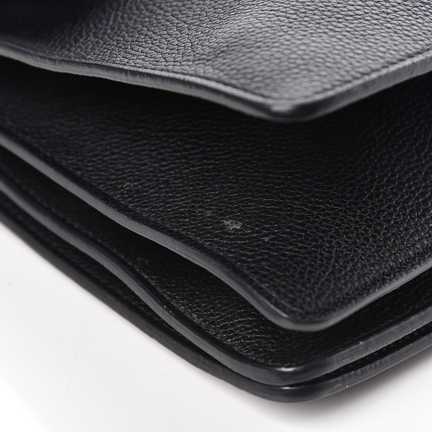 Calfskin Medium Faye Shoulder Bag Black