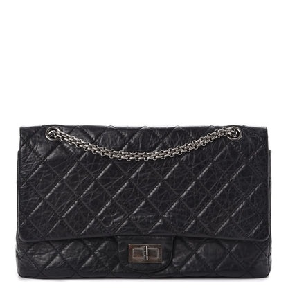 Chanel Aged Calfskin Quilted 2.55 Reissue 227 Flap Black 1 of 8