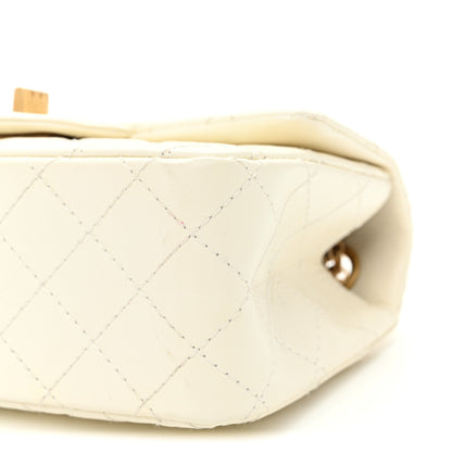 Chanel Aged Calfskin Quilted 2.55 Reissue Mini Flap White White 10 of 10