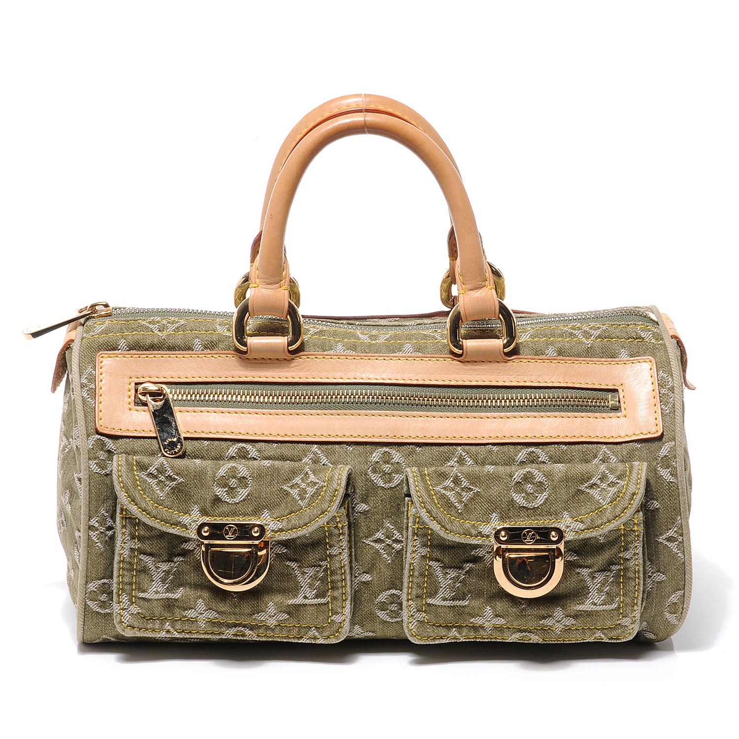 Louis Vuitton Monogram Denim Neo Speedy Lichen 1 of 7