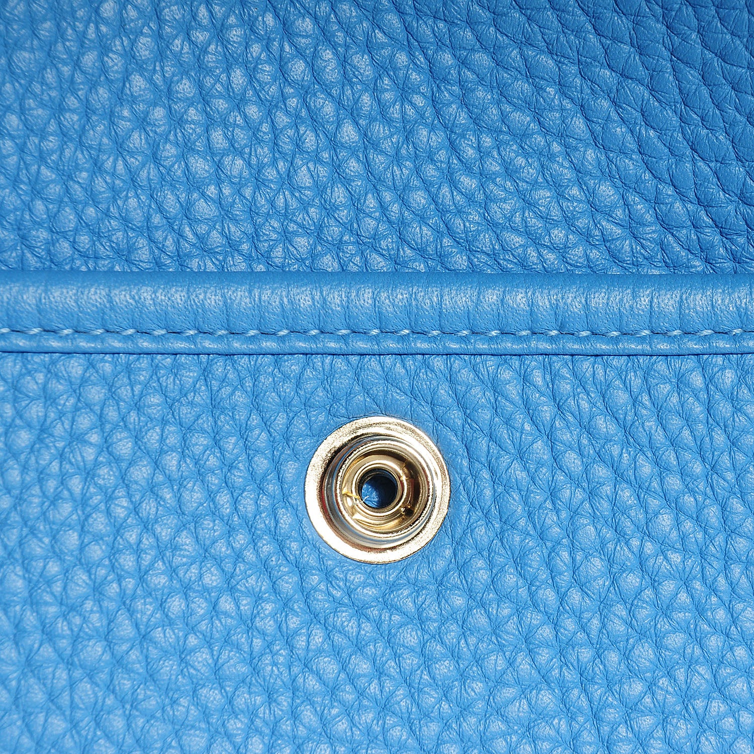 Hermes Taurillon Clemence Evelyne III GM Bleu Paradis 5 of 16