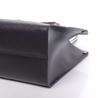 Louis Vuitton Epi Onthego MM Black 9 of 9