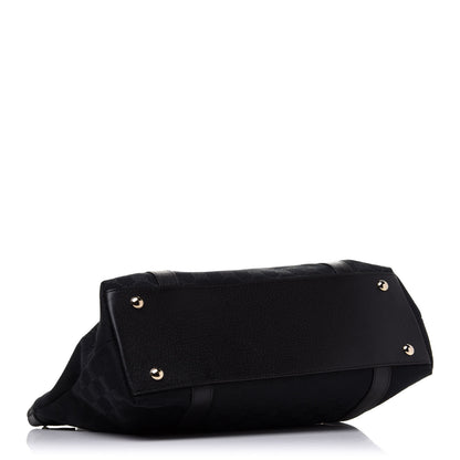 Gucci Monogram Abbey Medium Tote Black 4 of 12