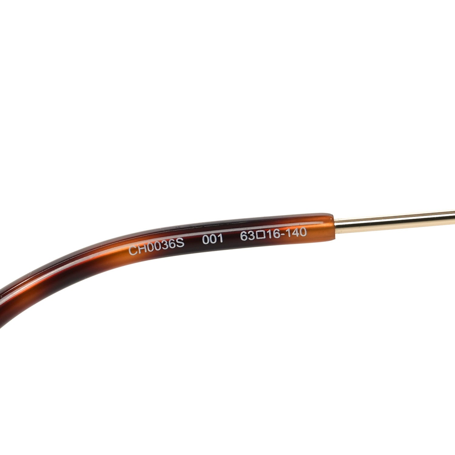 Chloe Oversized Round Novelty Sunglasses CH0036S Gold Havana 7 of 8