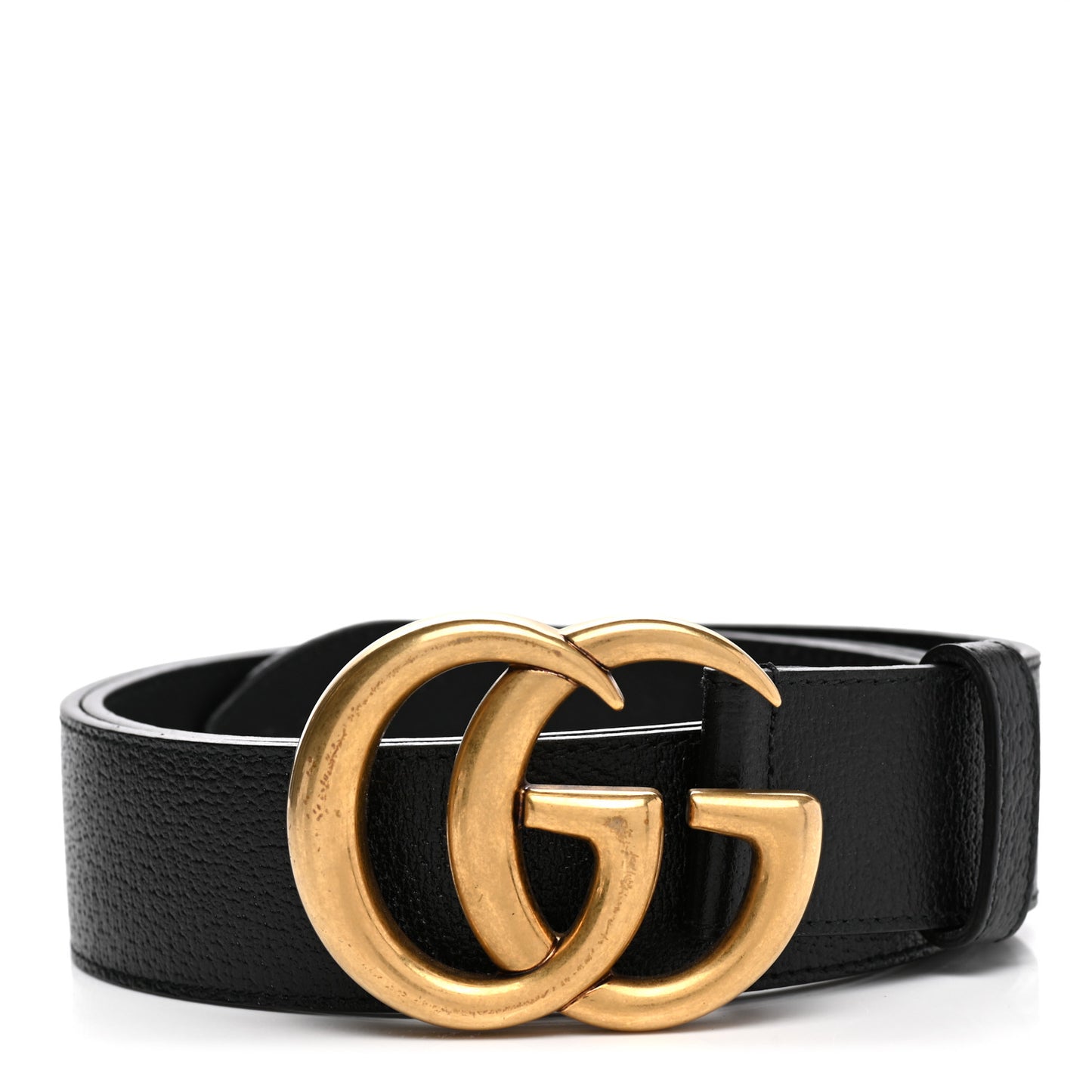 Textured Calfskin Double G 40mm Belt 95 38 Black