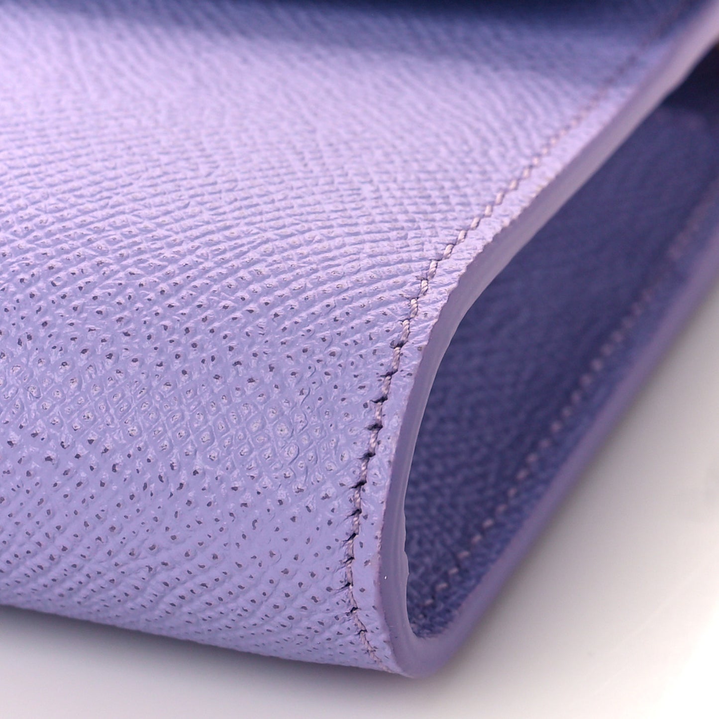 Hammered Calfskin Mini Gancini Icona Bag Violet