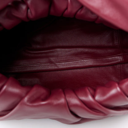 Bottega Veneta Smooth Butter Calfskin Small The Shoulder Pouch Dark Red 5 of 10