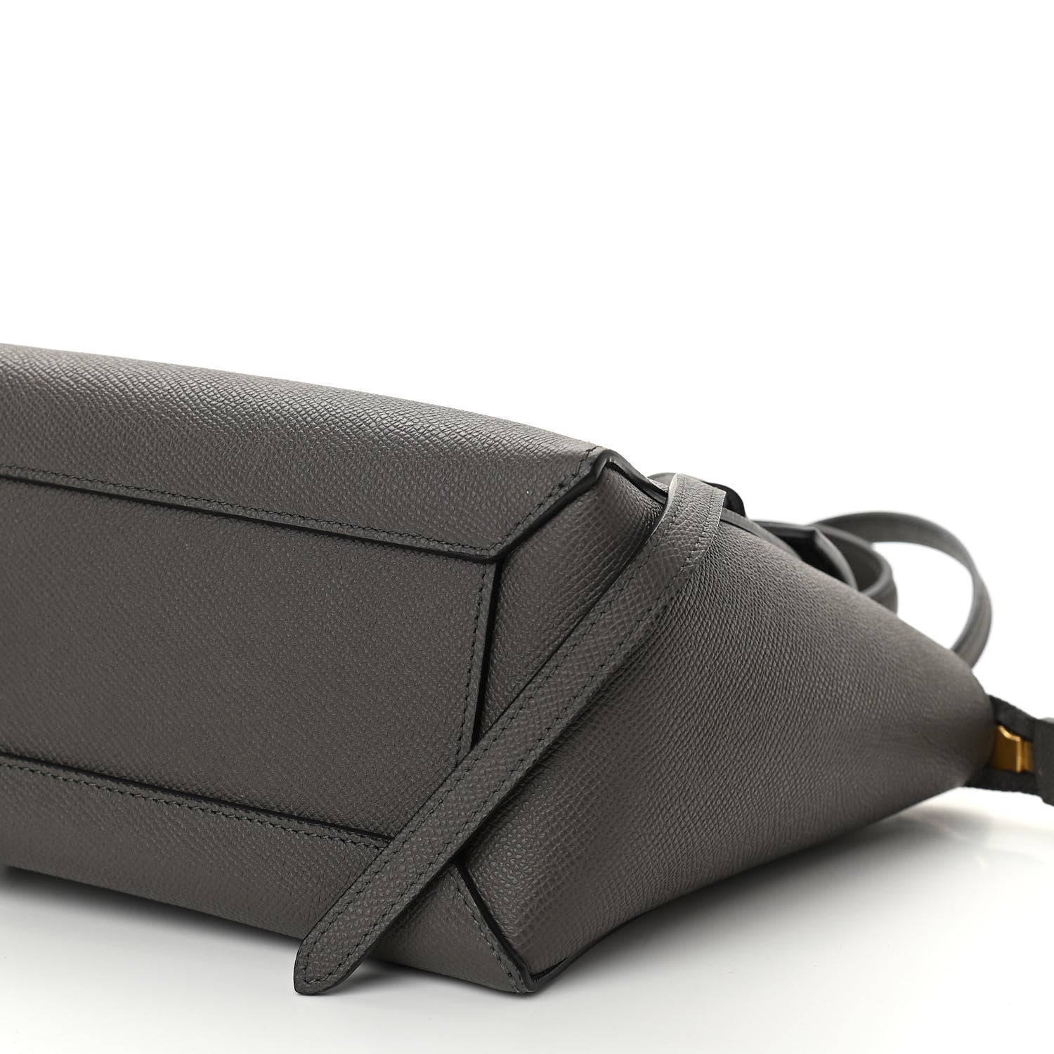 Celine Grained Calfskin Nano Belt Bag Grey 9 of 9