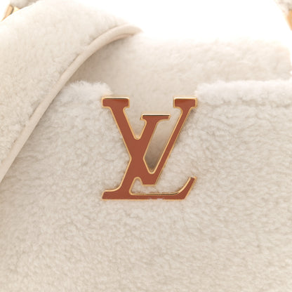 Louis Vuitton Shearling Calfskin Capucines BB White 7 of 10