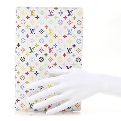 Louis Vuitton LV X TM Monogram Multicolor Emily Notebook Cover MM White 2 of 7