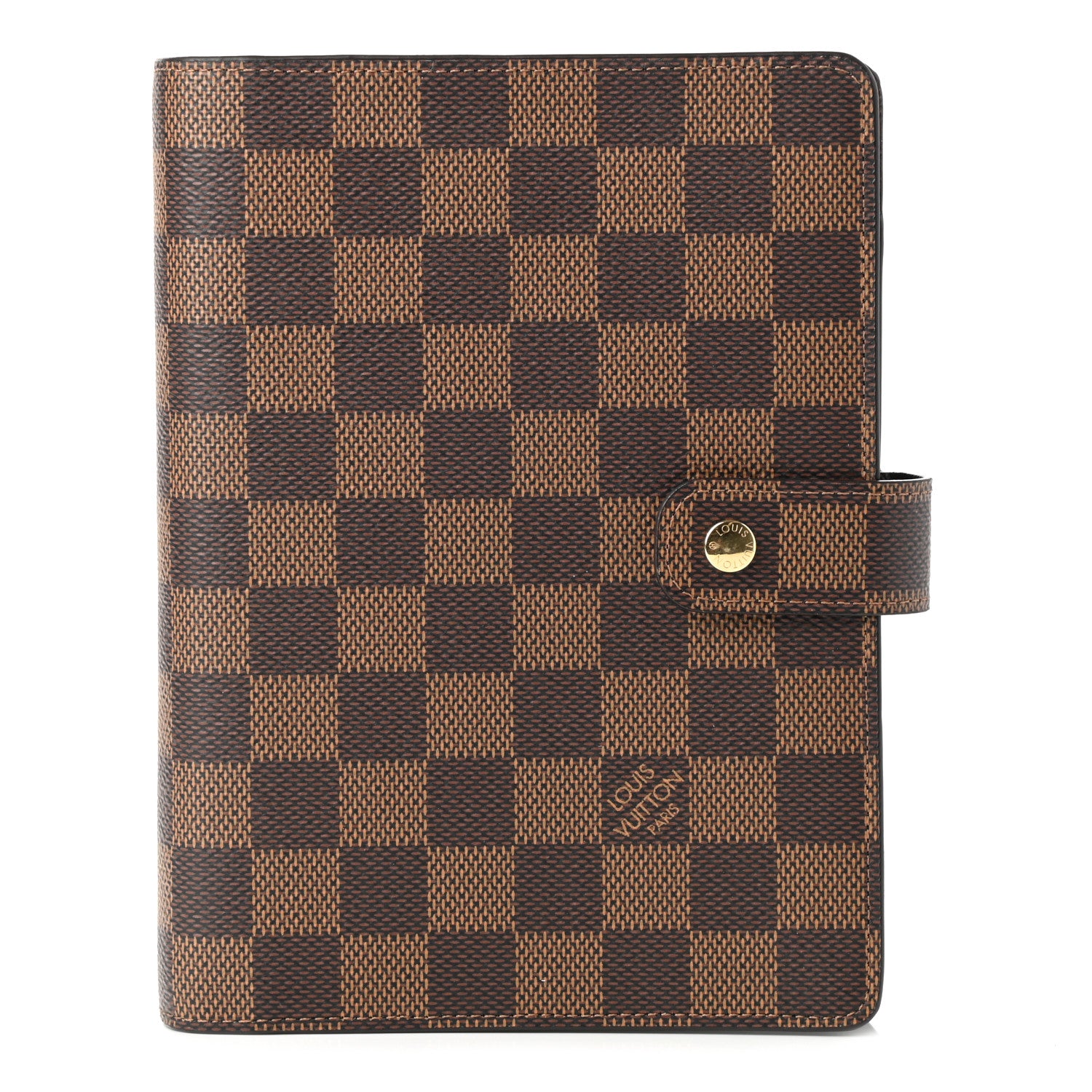 Louis Vuitton Damier Ebene Medium Ring Agenda Cover 1 of 6