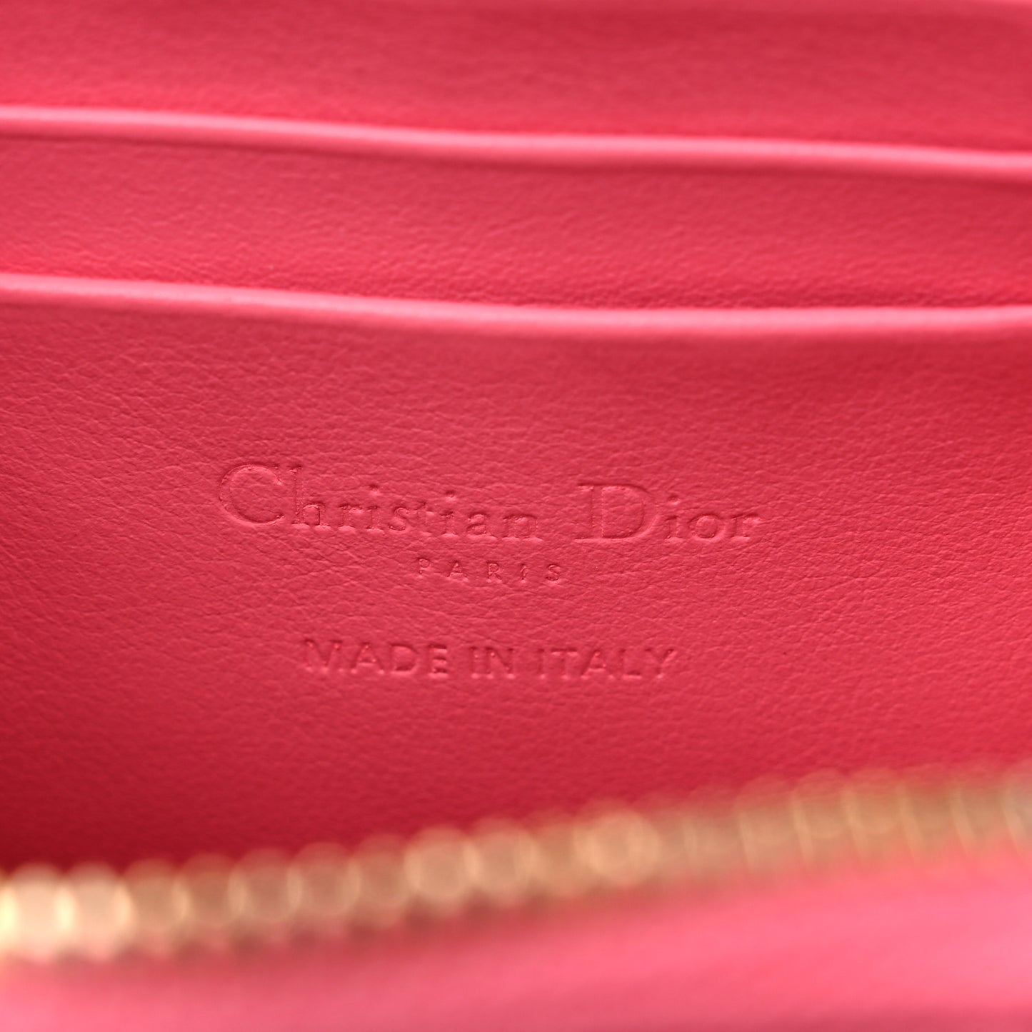 Patent Cannage Lady Dior Phone Holder
