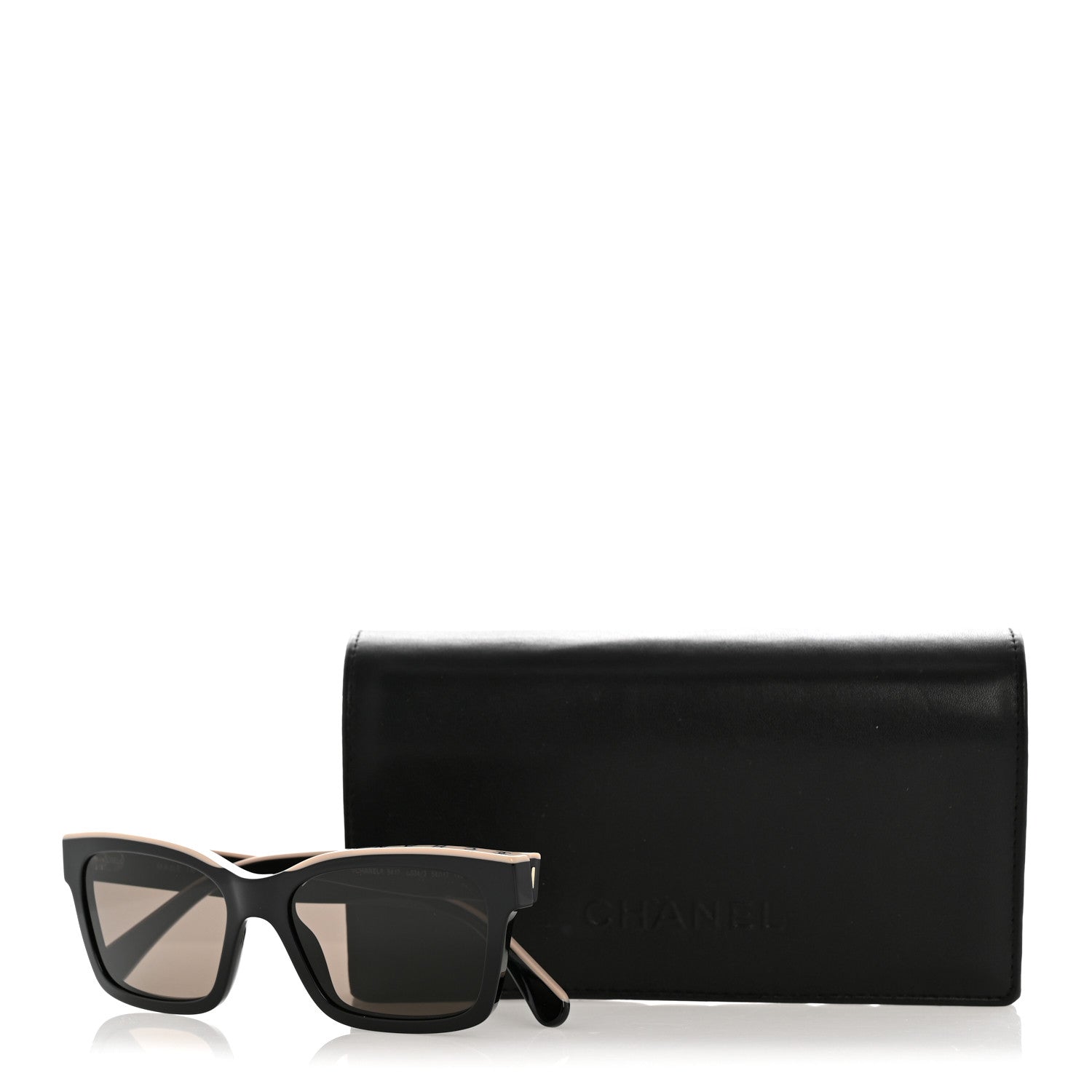 Chanel Acetate Square Sunglasses 5417-A Black 1852598 – FASHIONPHILE