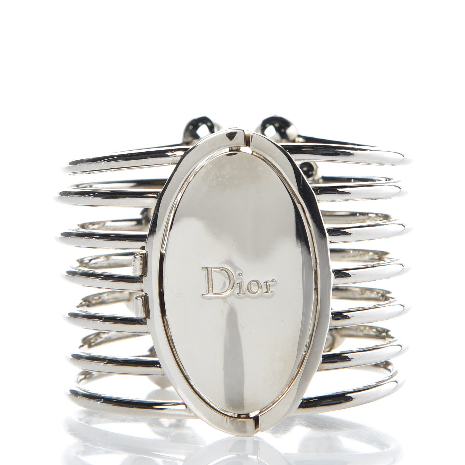 Christian Dior Pearl Diorrific Cuff 3 of 4