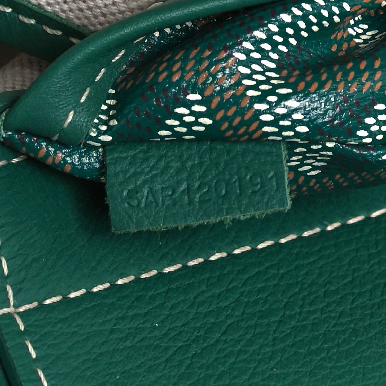 Goyard Goyardine Rouette PM Green 7 of 12