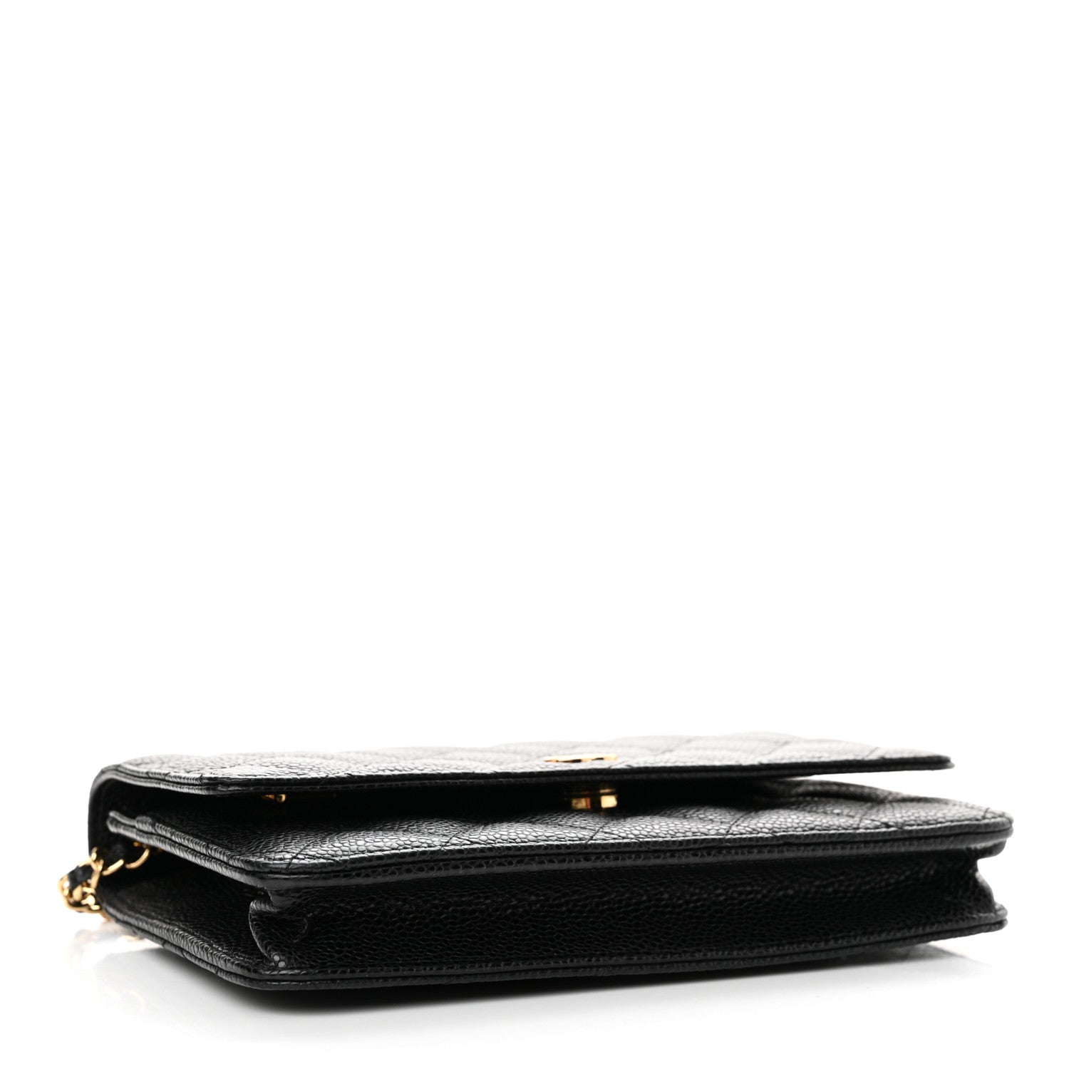 Chanel Caviar Quilted Wallet on Chain WOC Black 4 of 14