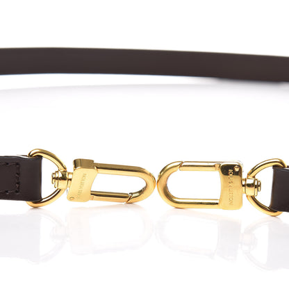 Louis Vuitton Calfskin 16mm Adjustable Shoulder Strap Brown 3 of 3