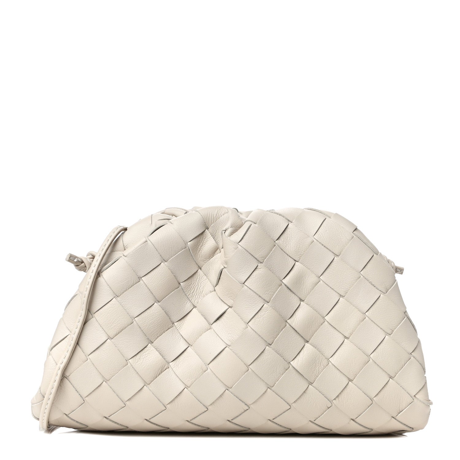Bottega Veneta Nappa Intrecciato The Mini Pouch Chalk 1 of 11