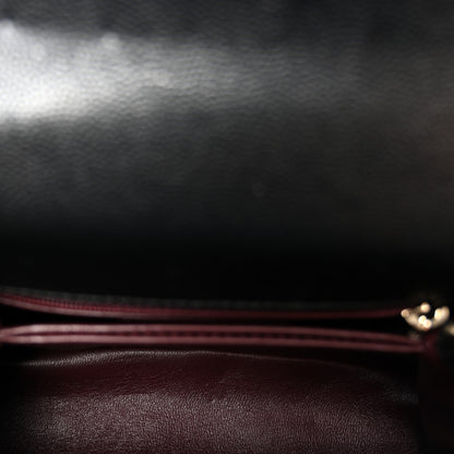Chanel Caviar Quilted Extra Mini Coco Handle Flap Black 5 of 11