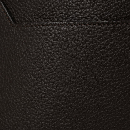 Tom Ford Pebbled Calfskin Large Jennifer Dark Brown 11 of 12