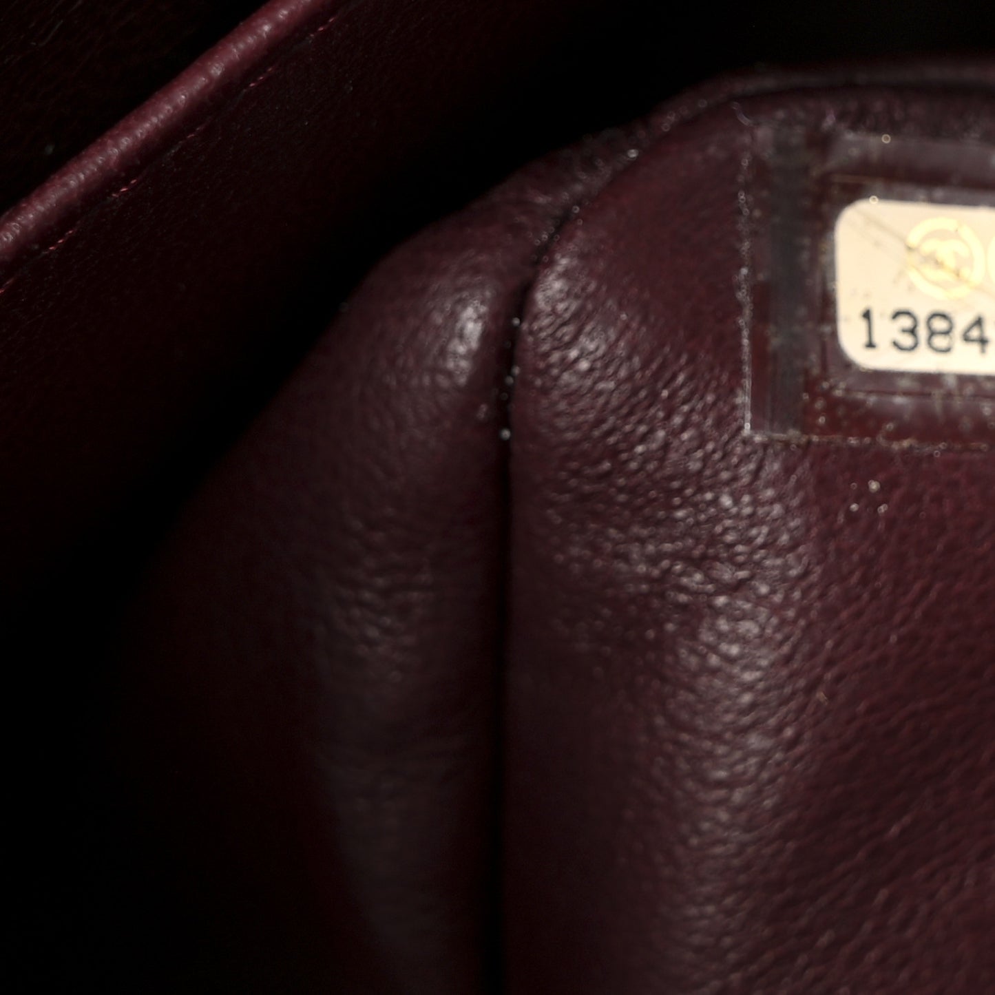 Lambskin Quilted Jumbo Single Flap Black