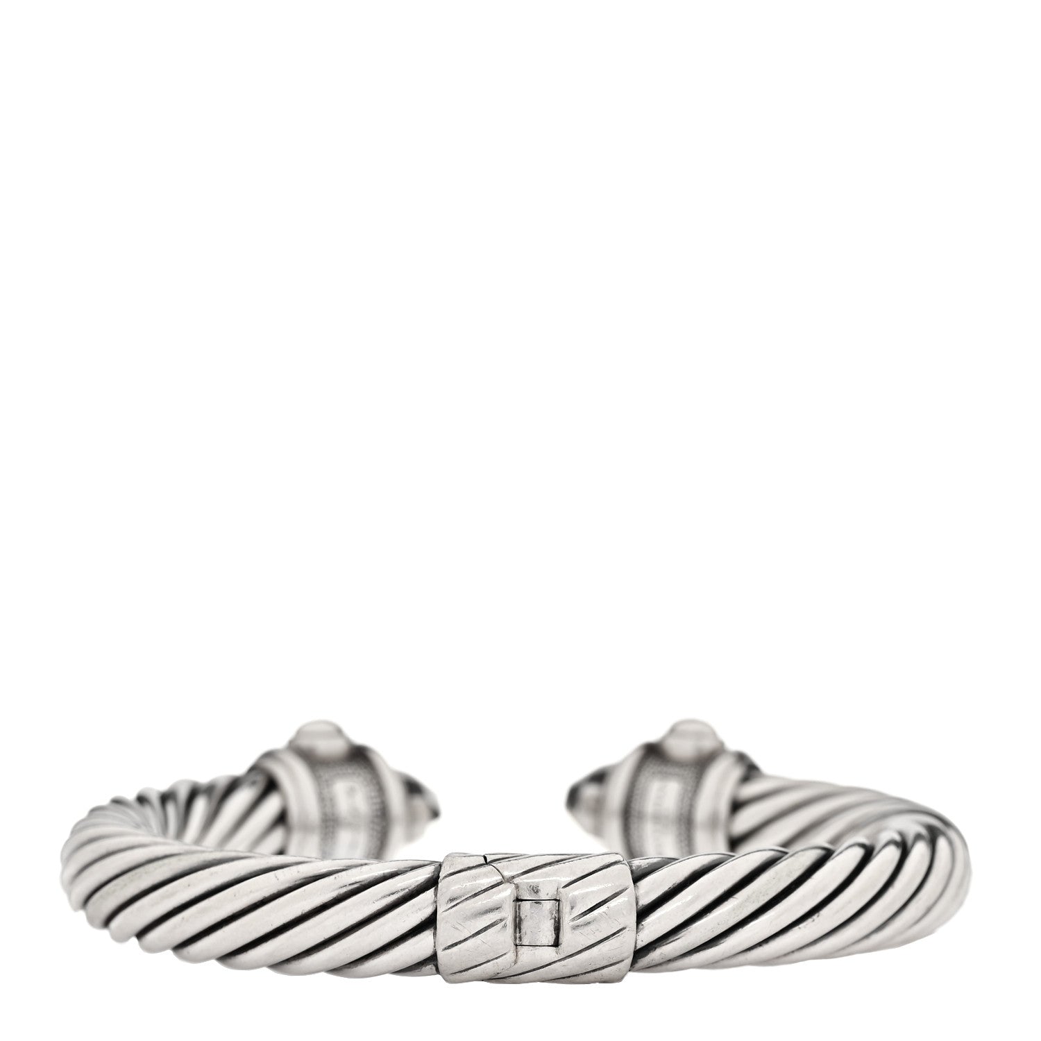 David Yurman Sterling Silver 10mm Renaissance Cable Bracelet 3 of 5