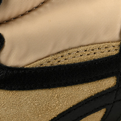 Loewe Nylon Suede Flow Runner Sneakers 40 Gold Black 12 of 12