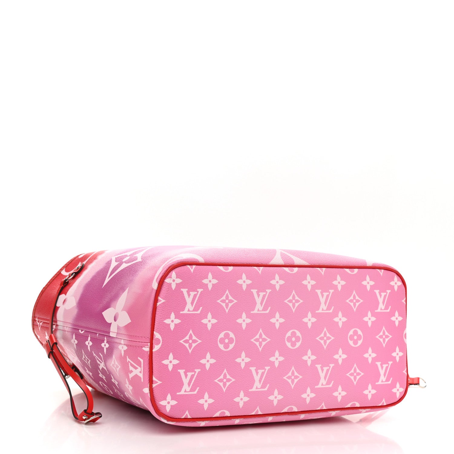 Louis Vuitton Monogram Escale Neverfull MM Rouge 5 of 11